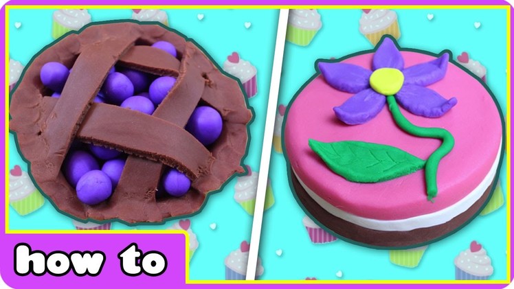 Amazing Play Doh Creations | Top 6 Play Doh Cakes and Cupcakes Ideas by HooplaKidz How To