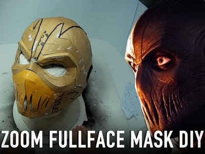 CW Zoom Mask Part 1 - Template & Cardboard (free PDF)