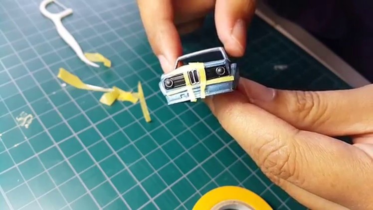 Diecast Custom How to Touch up Detailing ep.1