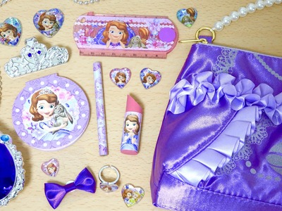 Disney Sofia the First Dressy Pencil Case and Magical Amulet