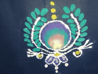 Diwali rangoli latest design