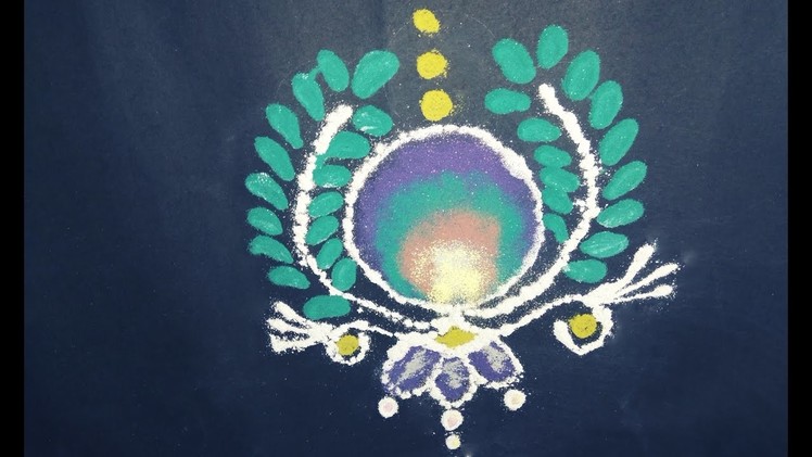 Diwali rangoli latest design