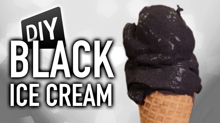 DIY Black Ice Cream - Feat. Mr. Pig