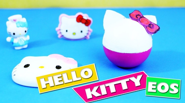 DIY | EOS Hello Kitty Lip Balm - In 1 Minute - simplekidscrafts