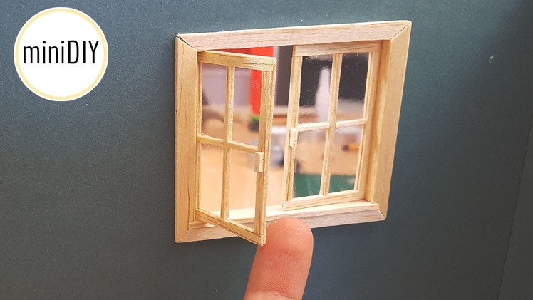 DIY Miniature Window - miniDIY