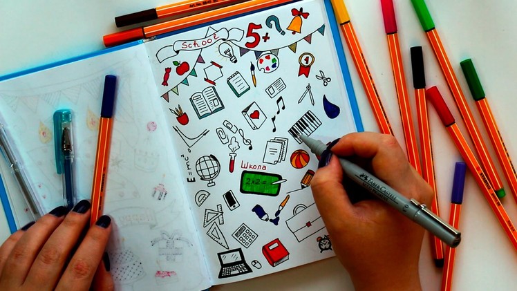 Doodling | Doodles | Doodling for beginners | School | HAVE FUN
