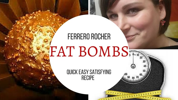 FERRERO ROCHER FAT BOMBS , TASTY AND LOW CARB HIGH FAT