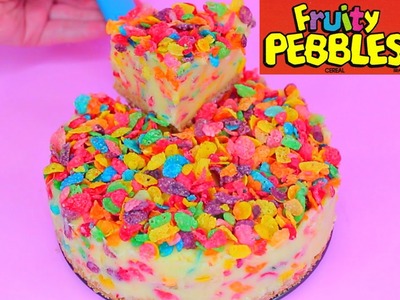 Fruity Pebbles No-Bake Cheesecake Recipe