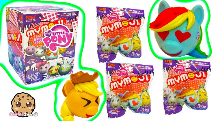 Full Box of 24 My Little Pony MyMojis Surprise Blind Bags |  MLP Ball Heads Toy Unboxing Video