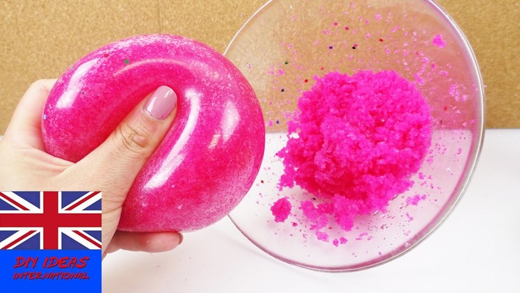 Glibbi Antistress ball | Slime for the bathtub in an antistress ball| Experiment!
