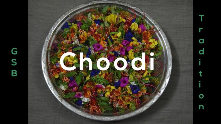 GSB tradition - How to prepare choodi for shravana masu? ||Creative Indian Arts|| #1
