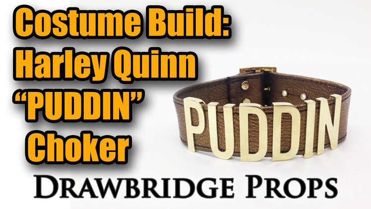 Harley Quinn PUDDIN Necklace: Costume Build