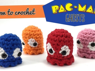 How to Crochet: a PacMan Ghost ~ POCKET PATTERN ~
