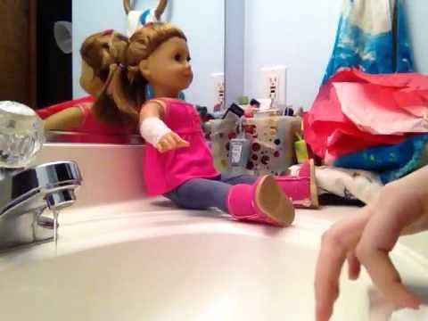 How to make a cast for your doll
