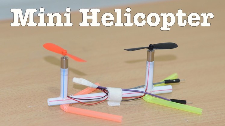 How to make a HELICOPTER that tries to FLY