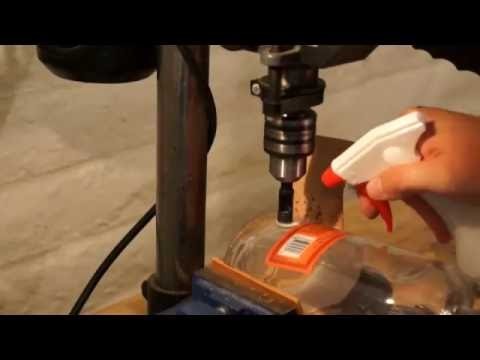 How to make a liquor bottle lamp
