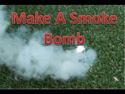 How To Make A Pull Pin Smoke Bomb