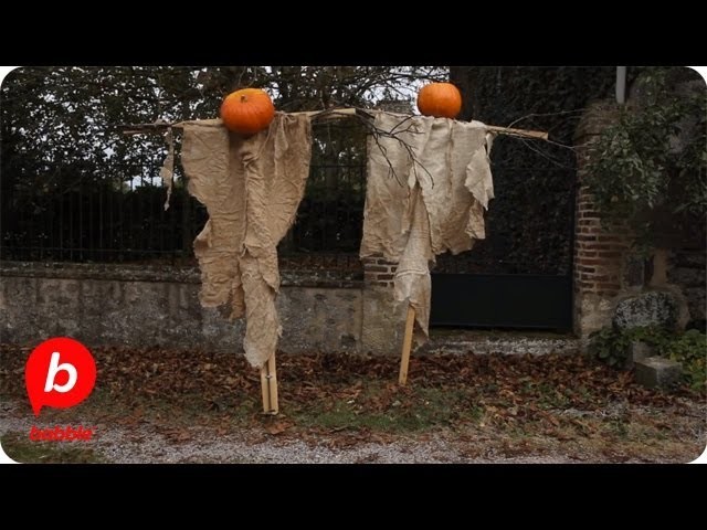How to Make a Spooky Scarecrow | Celebrations with Design Mom | Babble