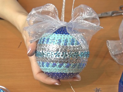 How to make Christmas Bauble by Creative Mom