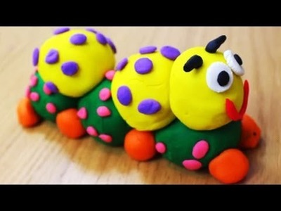 How to Make Play Doh Caterpillar