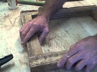 Log :Projects: How to Make an Art Frame From a Log