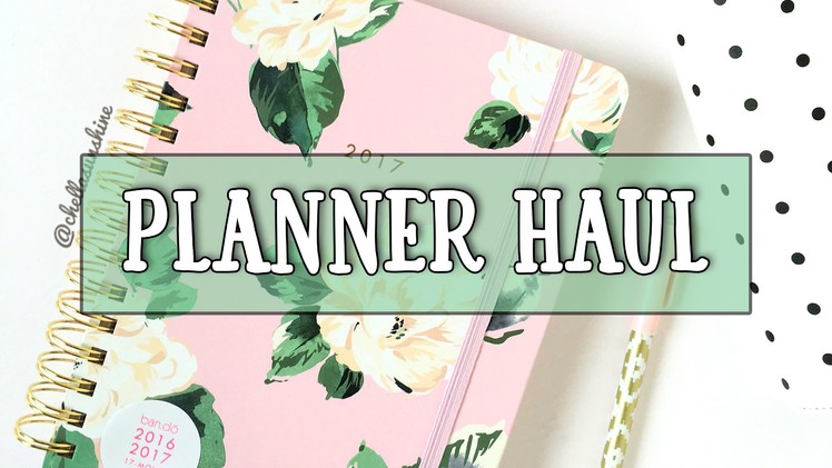 PLANNER HAUL! Cute planner clip subscription box, kawaii grab bag, Ban.do Agenda, & More!