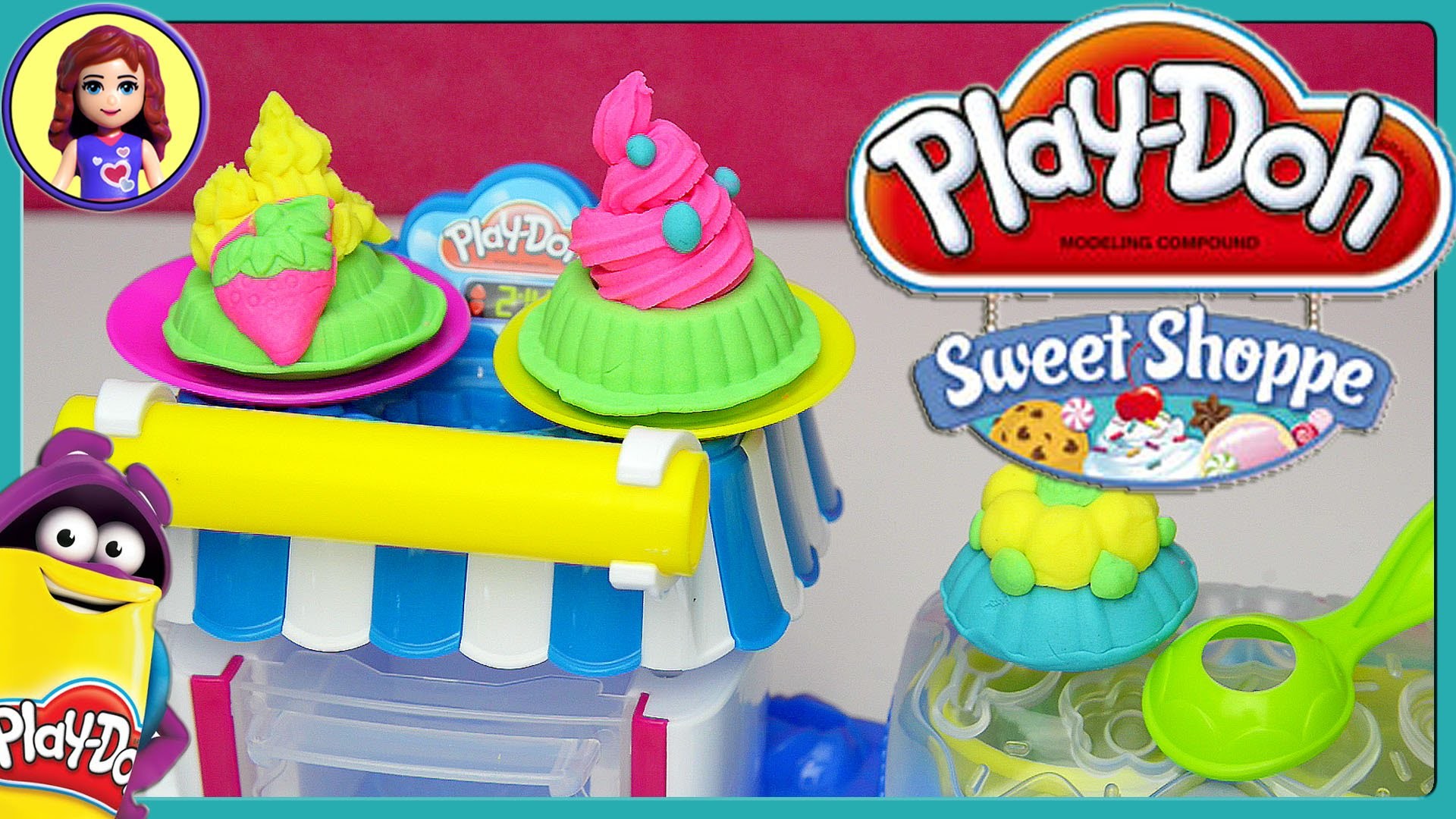 Игровой набор двойные десерты play-doh a5013