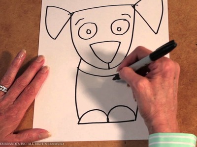 Teaching Kids How to Draw: How to Draw a Puppy