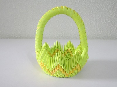 TUTORIAL - 3D Origami Basket