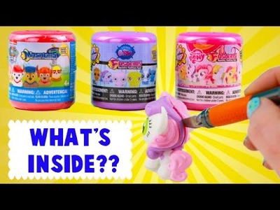 What's INSIDE of Mashems and Fashems? I Cut Open Some Toys!