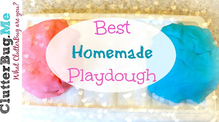 Best Homemade Playdough - Make it Monday