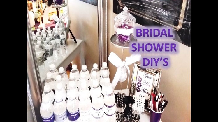 Bridal Shower Dollar Tree DIY's and Setup Event