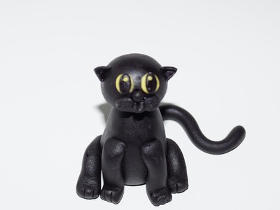 Cake decorating - how to make a cat figurine cake topper
