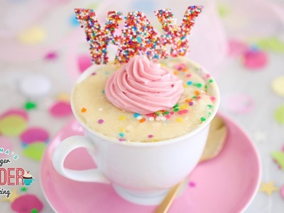 Celebration Mug Cake Recipe & Giveaway (1 Million Subscriber Celebration)