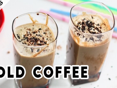 Cold Coffee Recipe In Hindi - How To Make Cold Coffee - Iced Coffee Recipe - Ep154