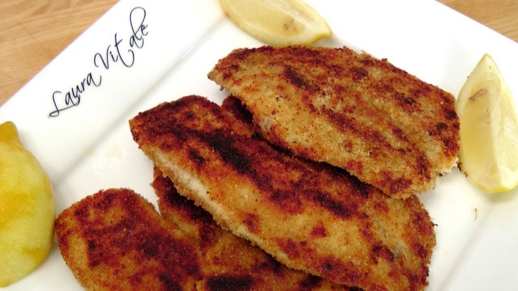 Crispy Tilapia Cutlets - Recipe by Laura Vitale - Laura in the Kitchen Episode 154