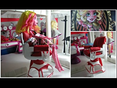 DIY a Doll Salon Styling Chair. Recycle Plastic Bottles