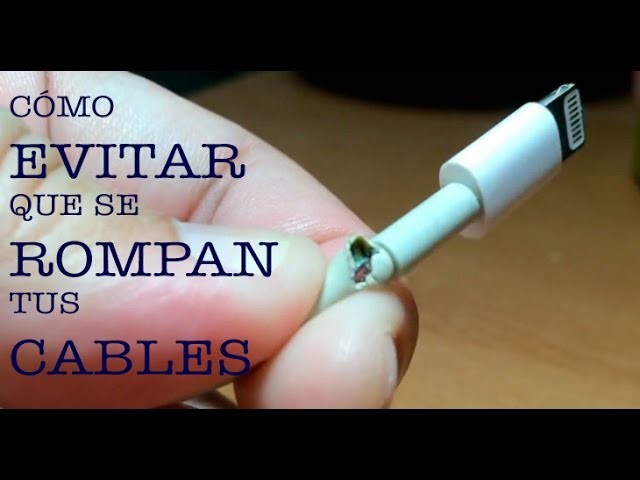 DIY Cómo Evitar que se Rompan tus Cables. Spring Cable Support to Prevent Cable Damage Earphones