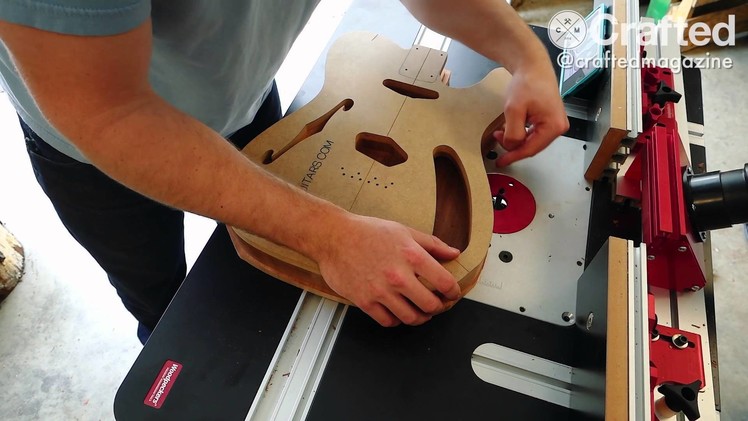DIY Guitar Build, Part 3: At The Router Table | Crafted Workshop