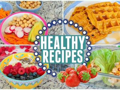 Easy Healthy Breakfast & Lunch Ideas for School!