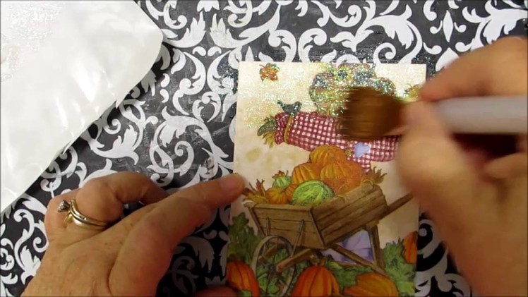 How I Make Napkin Cards