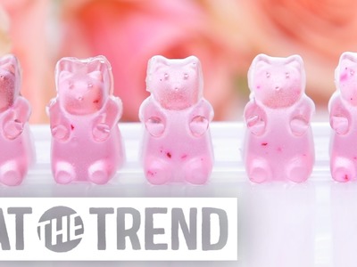 How to DIY Rosé Wine Gummy Bears | Eat the Trend