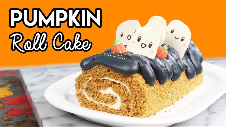 How to Make a Pumpkin Spice Roll Cake!