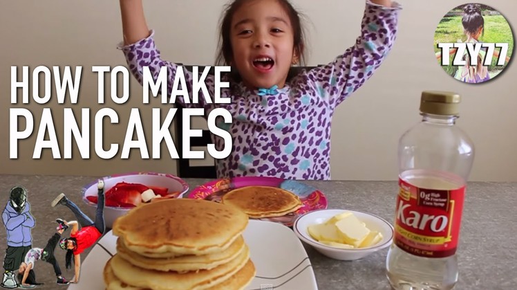 How to Make Easy Pancakes | Cooking with Kids