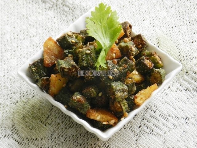 How to Make Fried Aloo & Bhindi Sabzi | Magic of Indian Rasoi