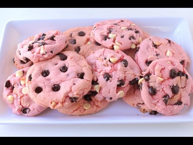 How To Make Strawberry Cookies | Simply Bakings