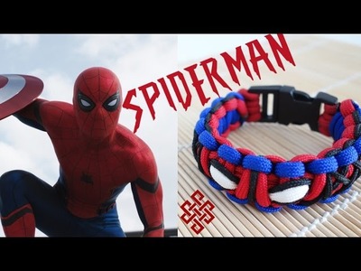 How to Make the Ultimate Spiderman Cobra Knot Paracord Bracelet Tutorial