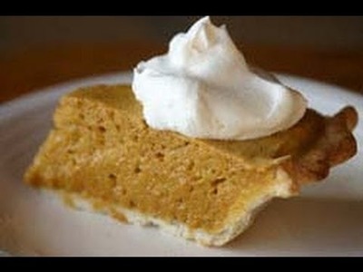How To Make This Easy Homemade Pumpkin Pie Recipe - Try This Chiffon Style by Rockin Robin