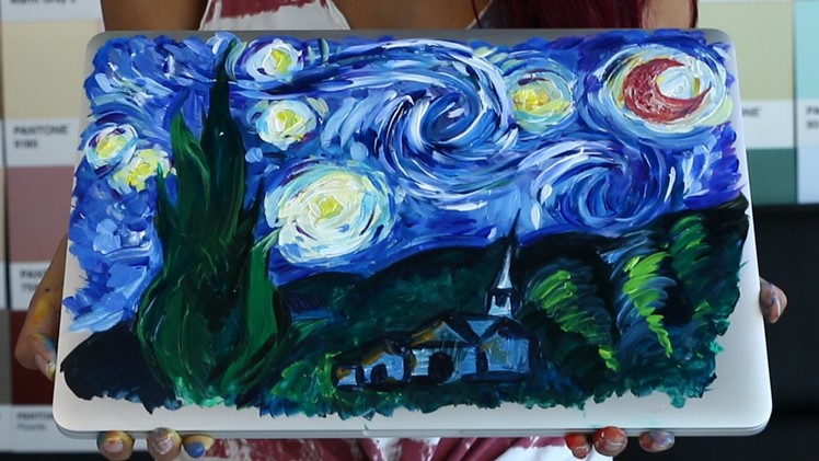 How To: Starry Night Laptop