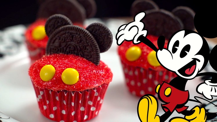 Mickey Mouse Cupcakes | Dishes by Disney